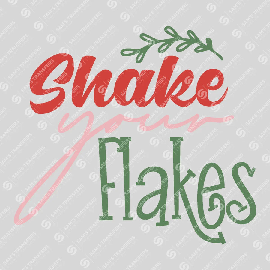 Shake Your Flakes Ready-to-Press DTF Transfer | SAT03242