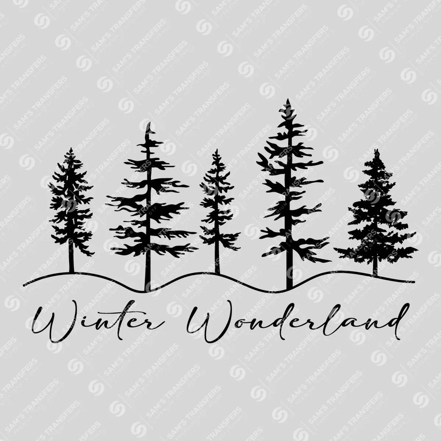 Winter Wonderland Ready-to-Press DTF Transfer | SAT03268