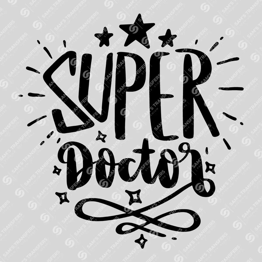 Super Doctor Ready-to-Press DTF Transfer | SAT03388