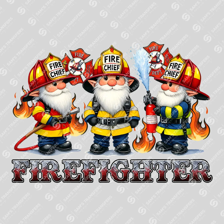 Firefighter Ready-to-Press DTF Transfer | SAT03422