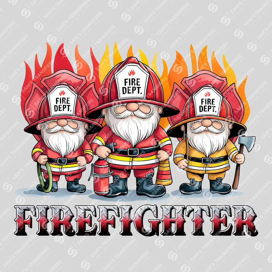 Firefighter Ready-to-Press DTF Transfer | SAT03448