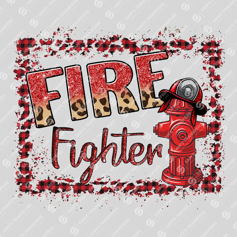Firefighter Ready-to-Press DTF Transfer | SAT03477