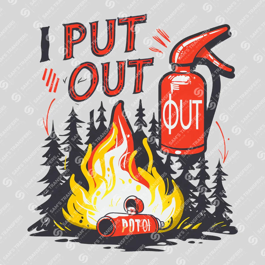 I Put Out Ready-to-Press DTF Transfer | SAT03509