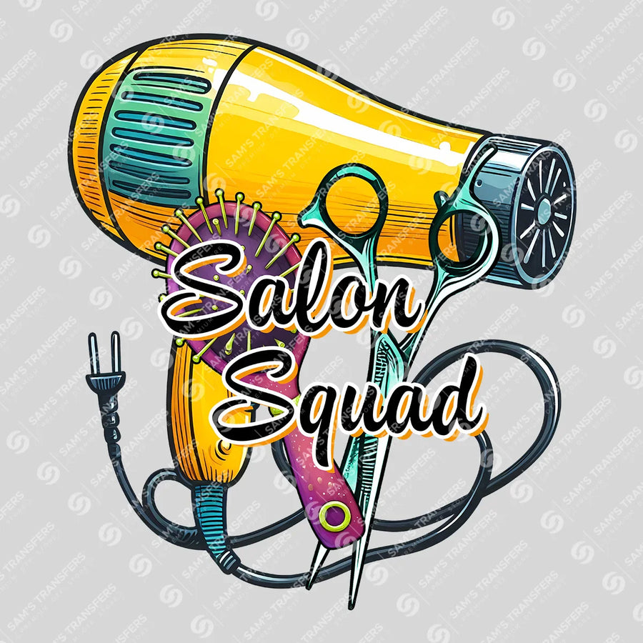 Salon Squad Ready-to-Press DTF Transfer | SAT03527