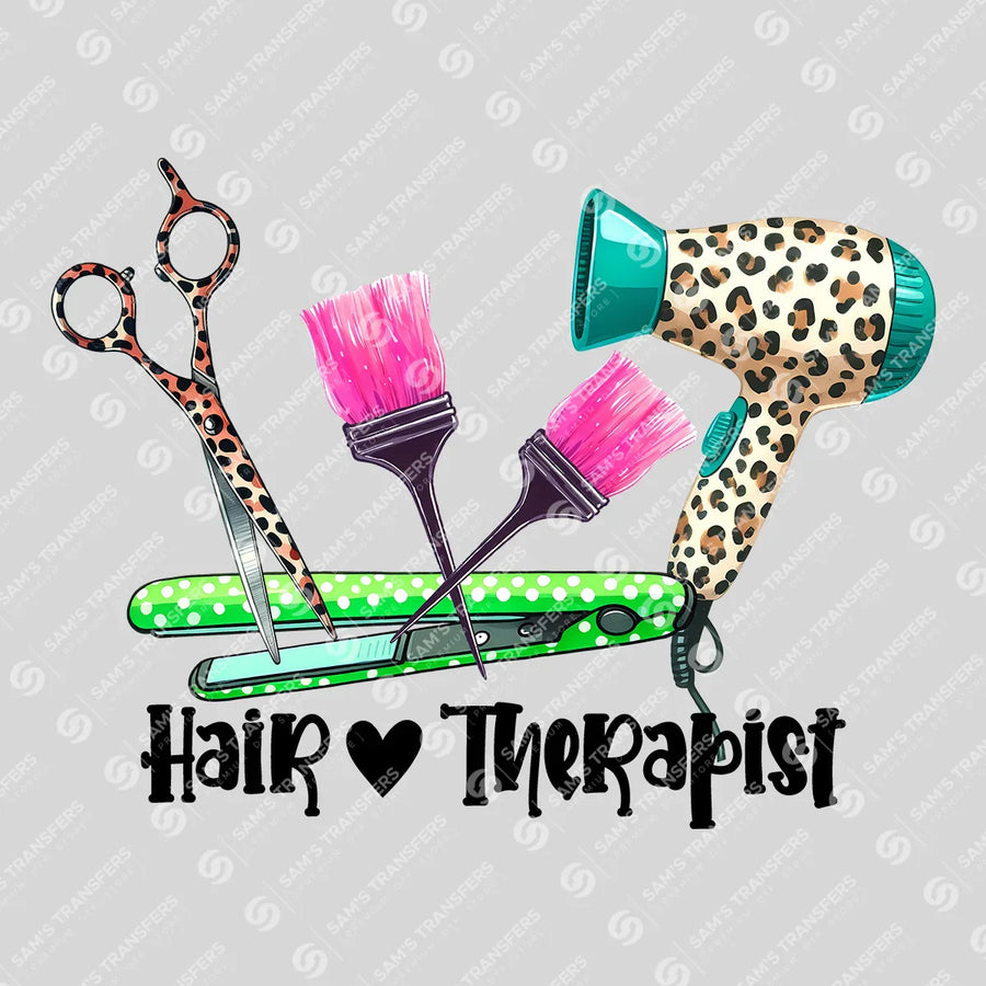 Hair Therapist Ready-to-Press DTF Transfer | SAT03529