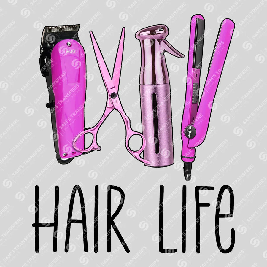 Hair Life Ready-to-Press DTF Transfer | SAT03676