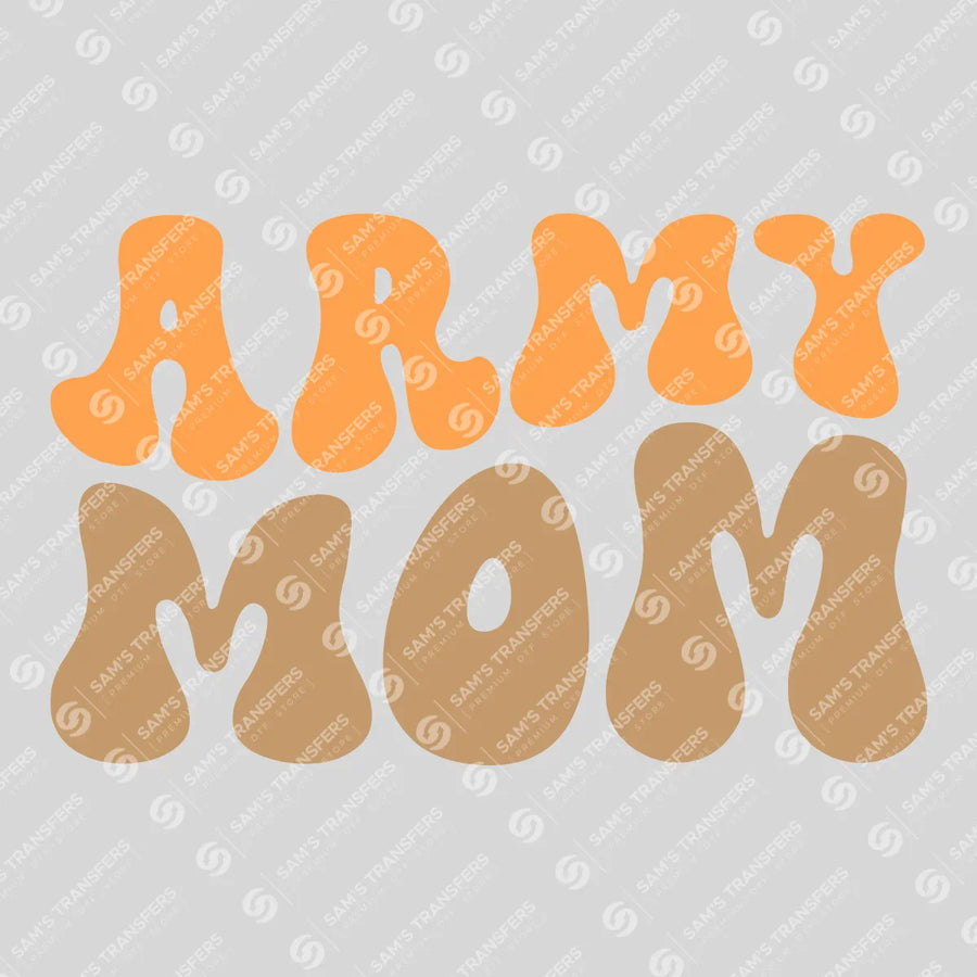 Army Mom Ready-to-Press DTF Transfer | SAT03683