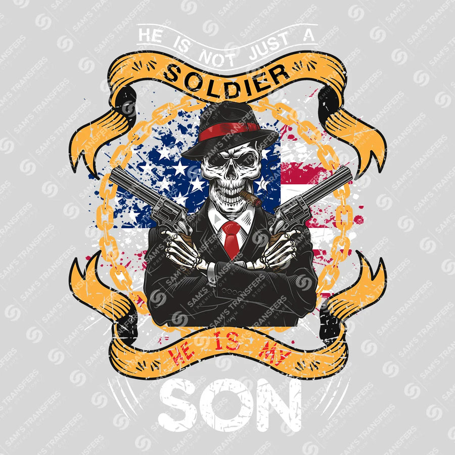 Not Just A Soldier My Son Ready-to-Press DTF Transfer | SAT03690