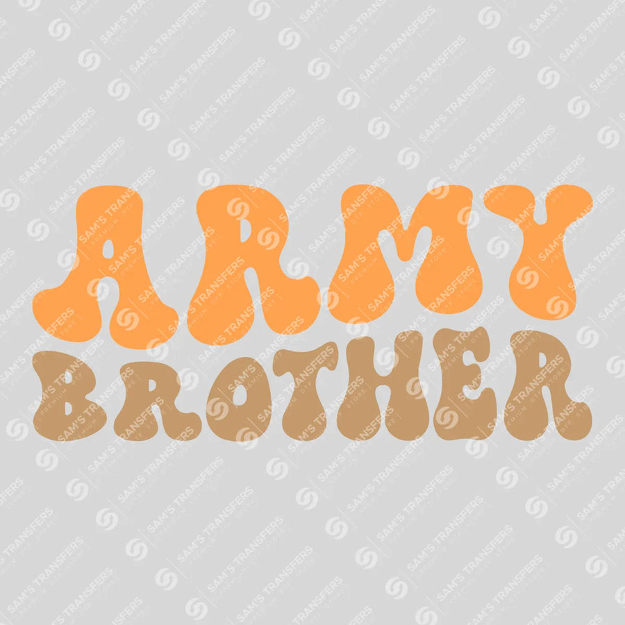 Army Brother Ready-to-Press DTF Transfer | SAT03695