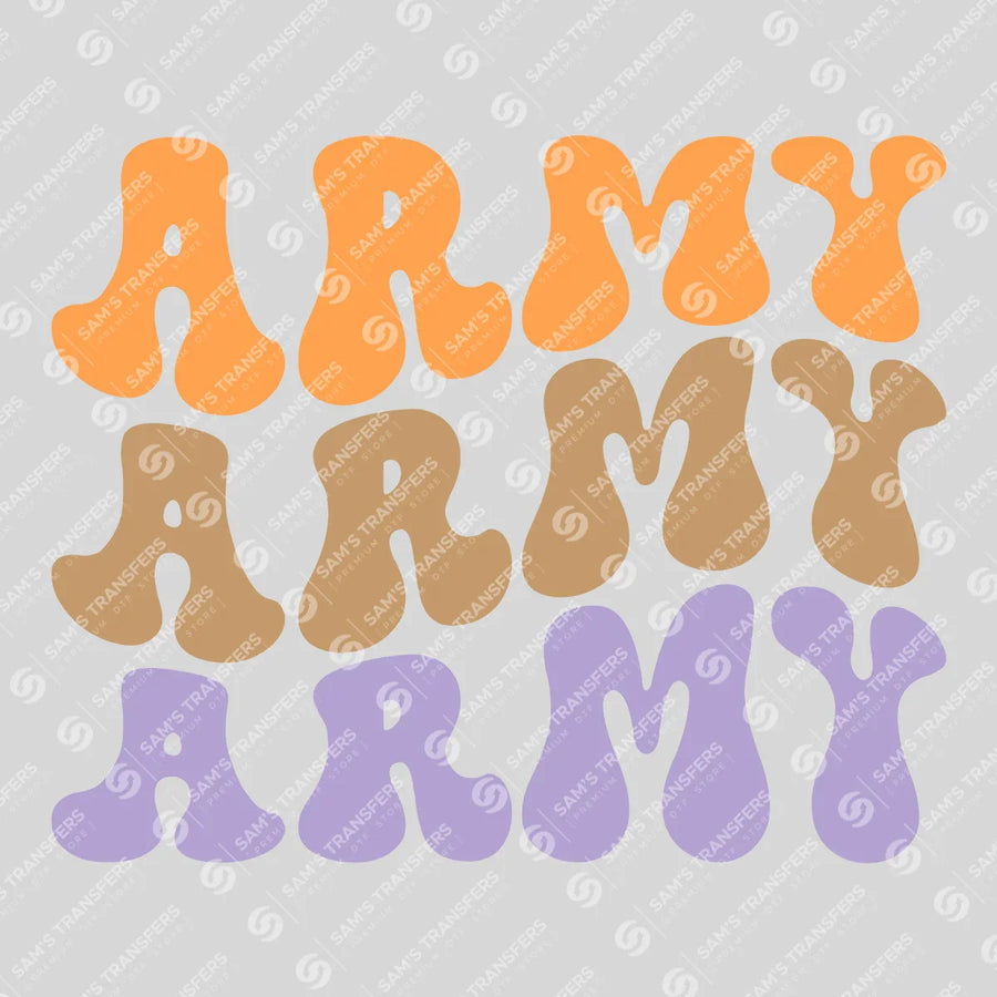Army Ready-to-Press DTF Transfer | SAT03697
