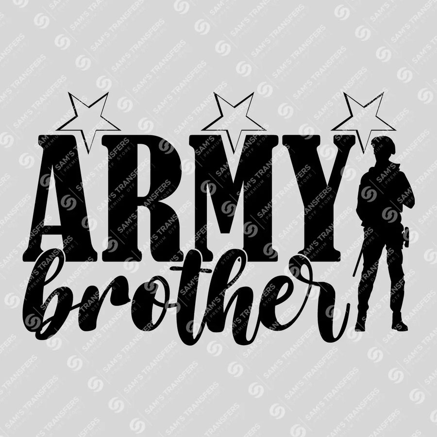 Army Brother Ready-to-Press DTF Transfer | SAT03757