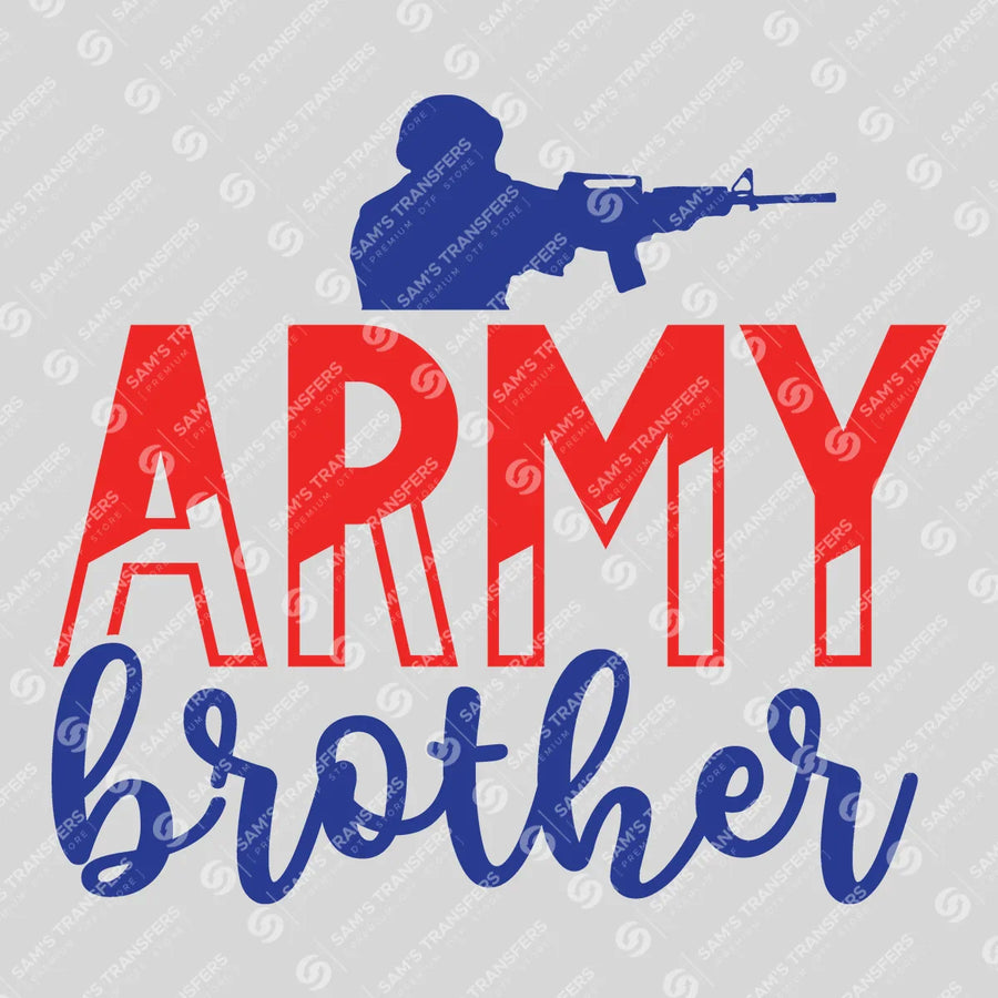 Army Brother Ready-to-Press DTF Transfer | SAT03758