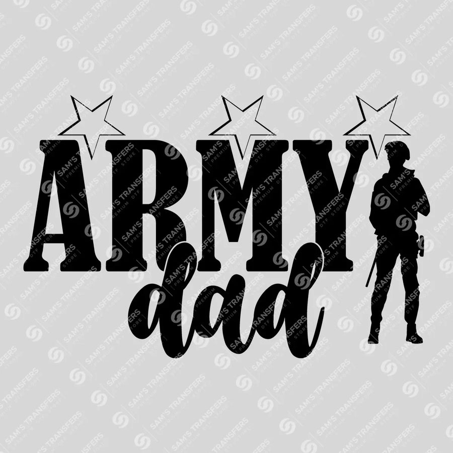Army Dad Ready-to-Press DTF Transfer | SAT03759