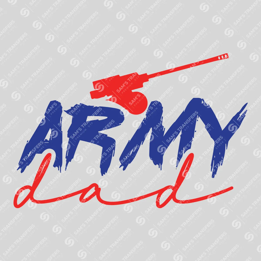 Army Dad Ready-to-Press DTF Transfer | SAT03760