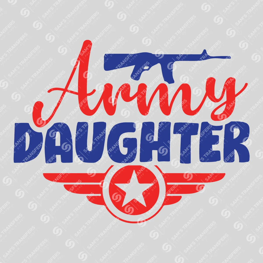 Army Daughter Ready-to-Press DTF Transfer | SAT03762