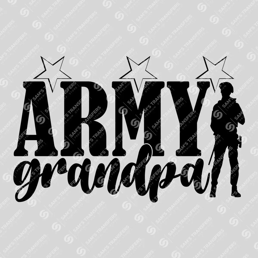 Army Grandpa Ready-to-Press DTF Transfer | SAT03765