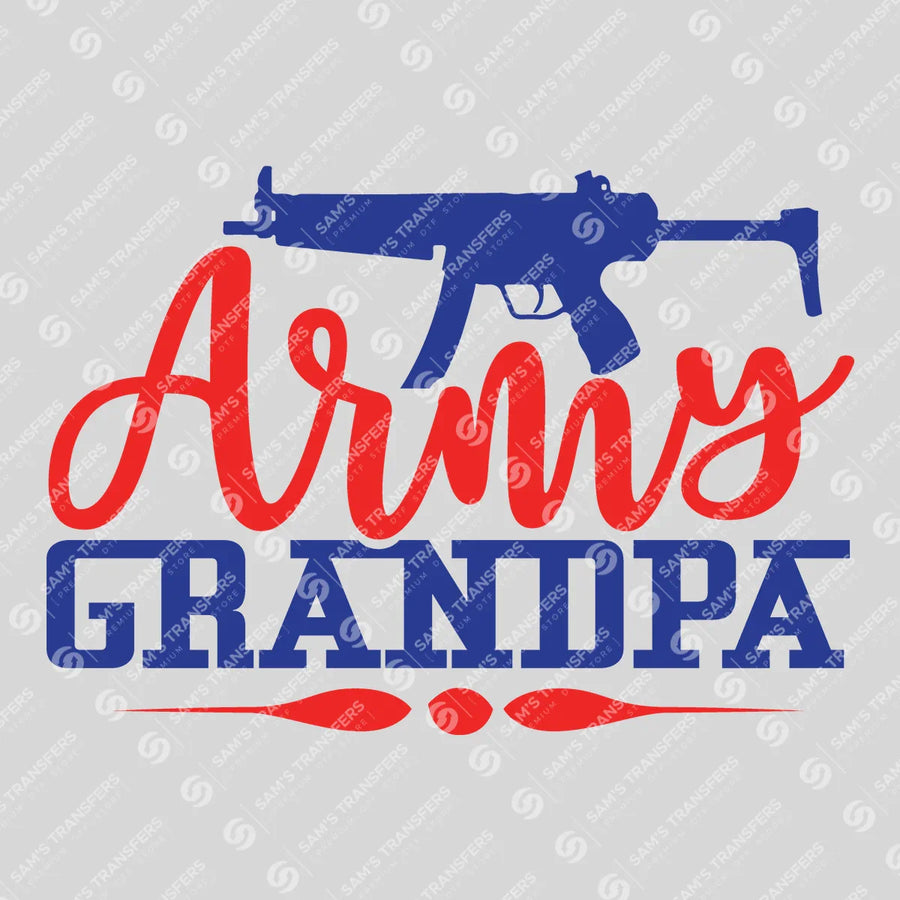 Army Grandpa Ready-to-Press DTF Transfer | SAT03766
