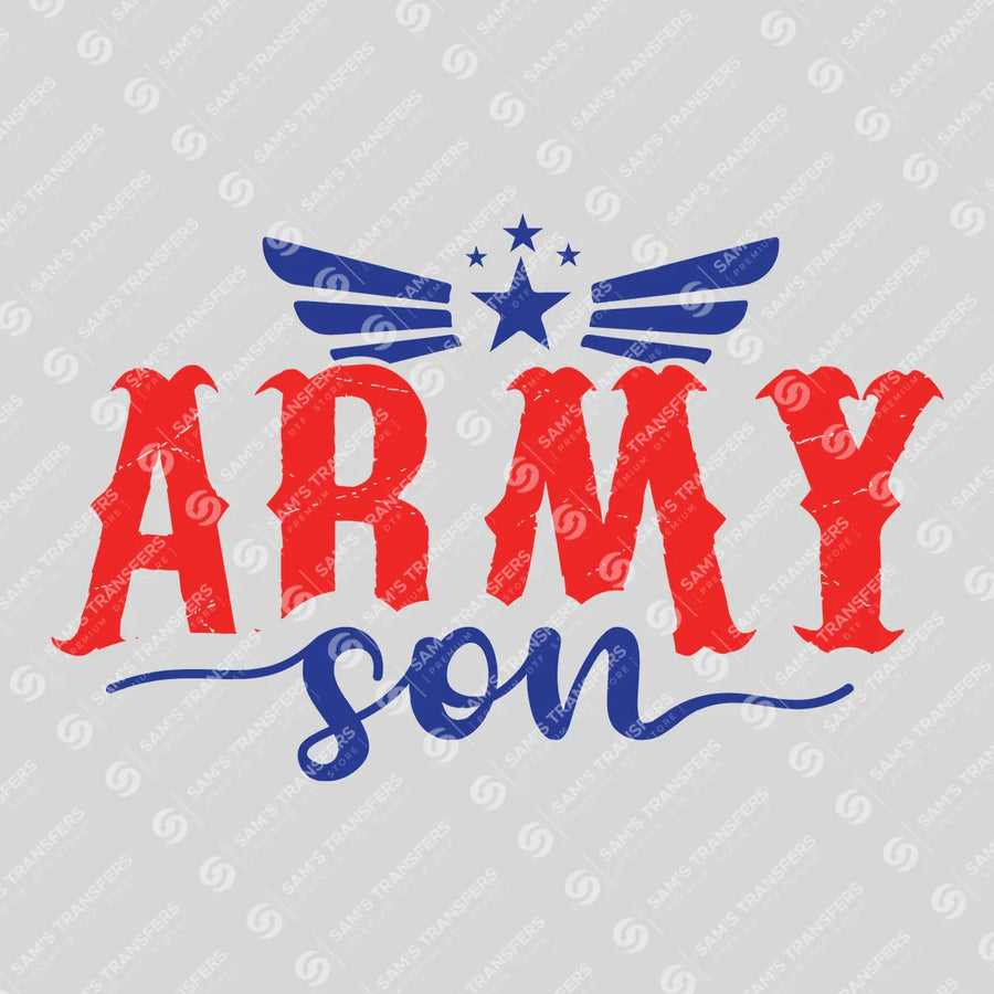 Army Son Ready-to-Press DTF Transfer | SAT03773