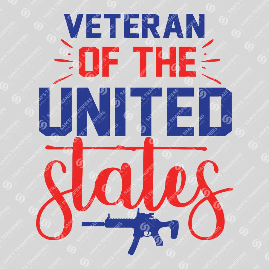 Veteran of the United States Ready-to-Press DTF Transfer | SAT03810