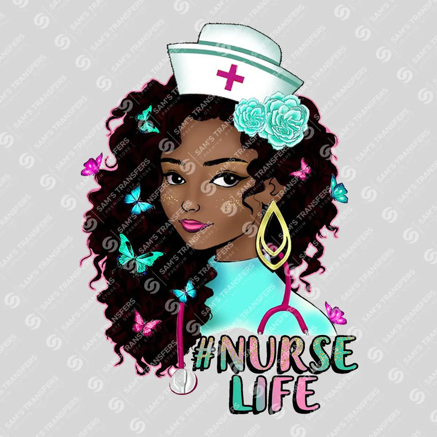 Nurse Life Ready-to-Press DTF Transfer | SAT03811