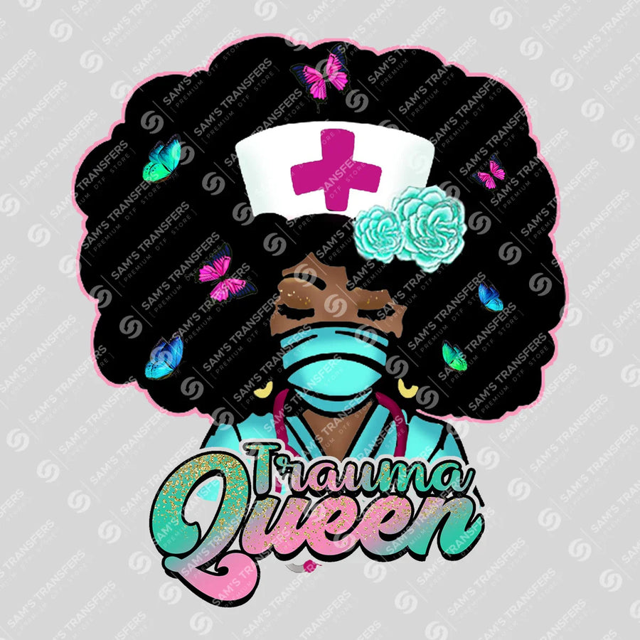 Trauma Queen Ready-to-Press DTF Transfer | SAT03827