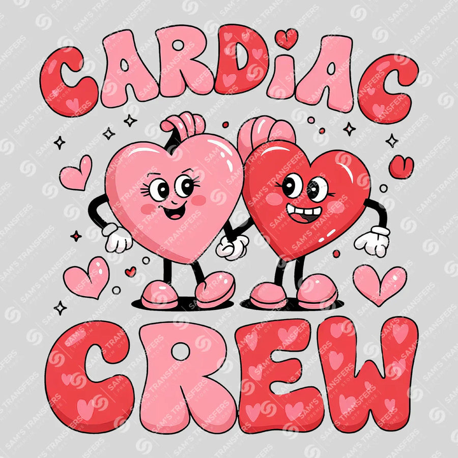 Cardiac Crew Ready-to-Press DTF Transfer | SAT03831