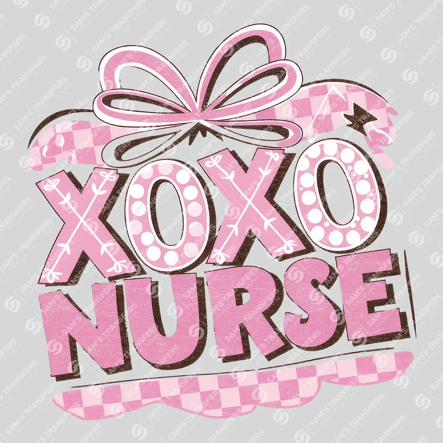 XOXO Nurse Ready-to-Press DTF Transfer | SAT03919