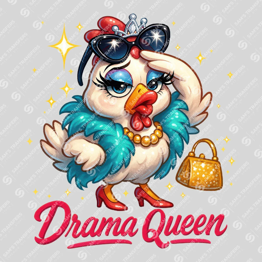 Drama Queen Ready-to-Press DTF Transfer | SAT04034