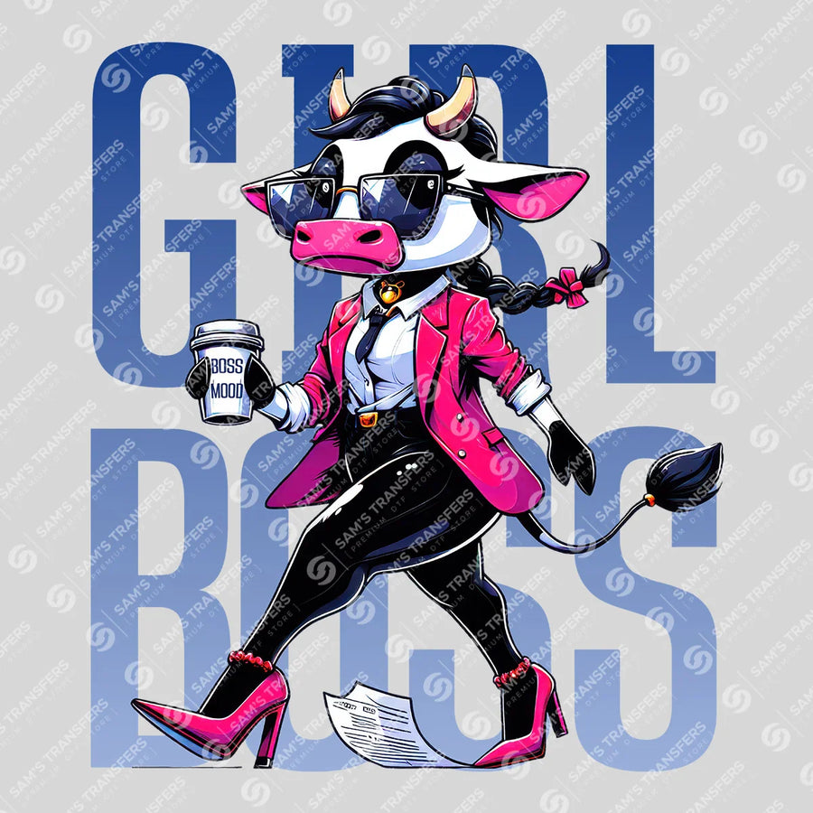 Girl Boss Ready-to-Press DTF Transfer | SAT04038