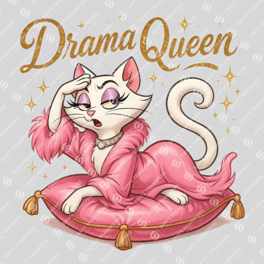 Drama Queen Ready-to-Press DTF Transfer | SAT04048