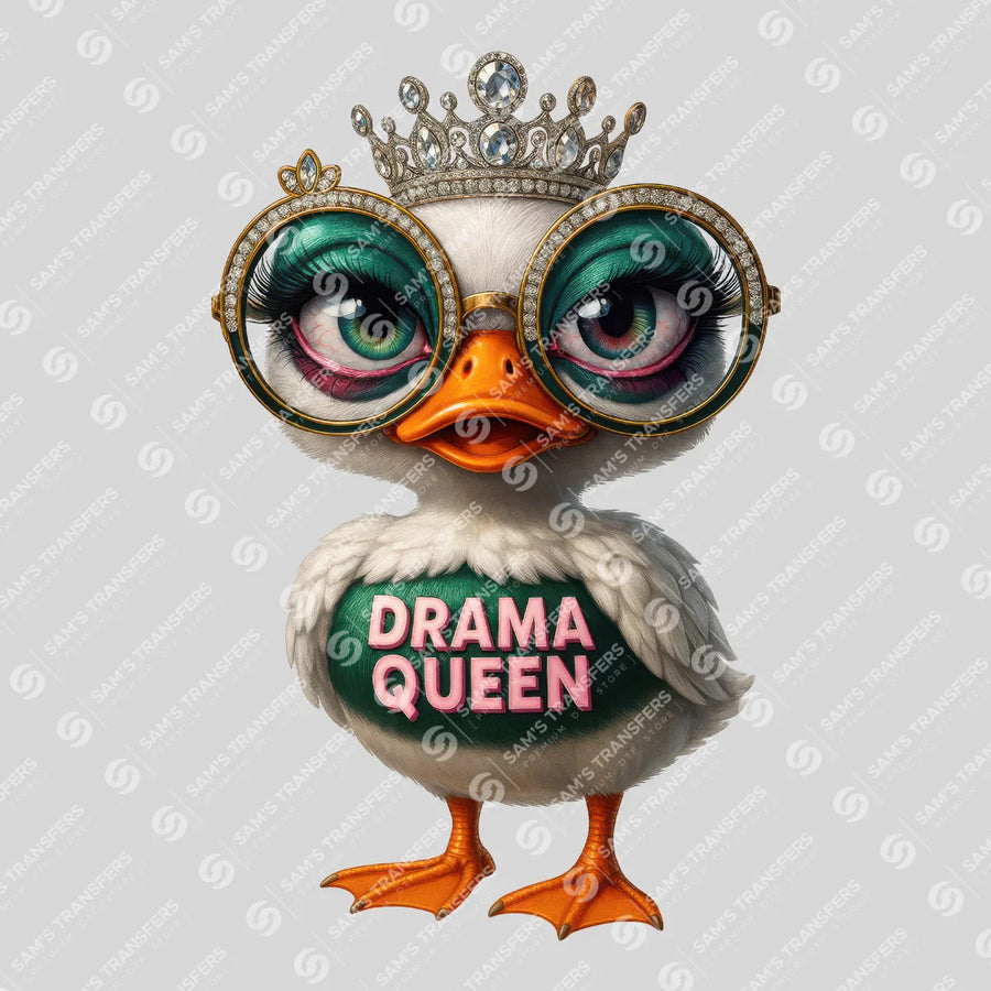 Drama Queen Ready-to-Press DTF Transfer | SAT04053