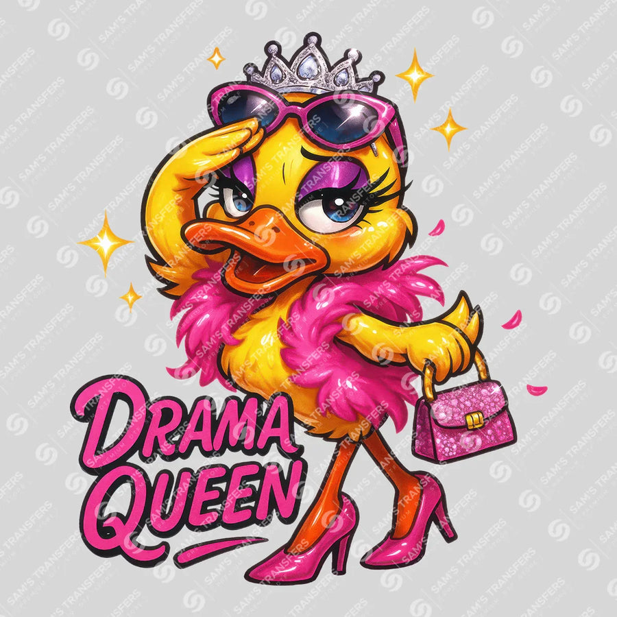 Drama Queen Ready-to-Press DTF Transfer | SAT04054