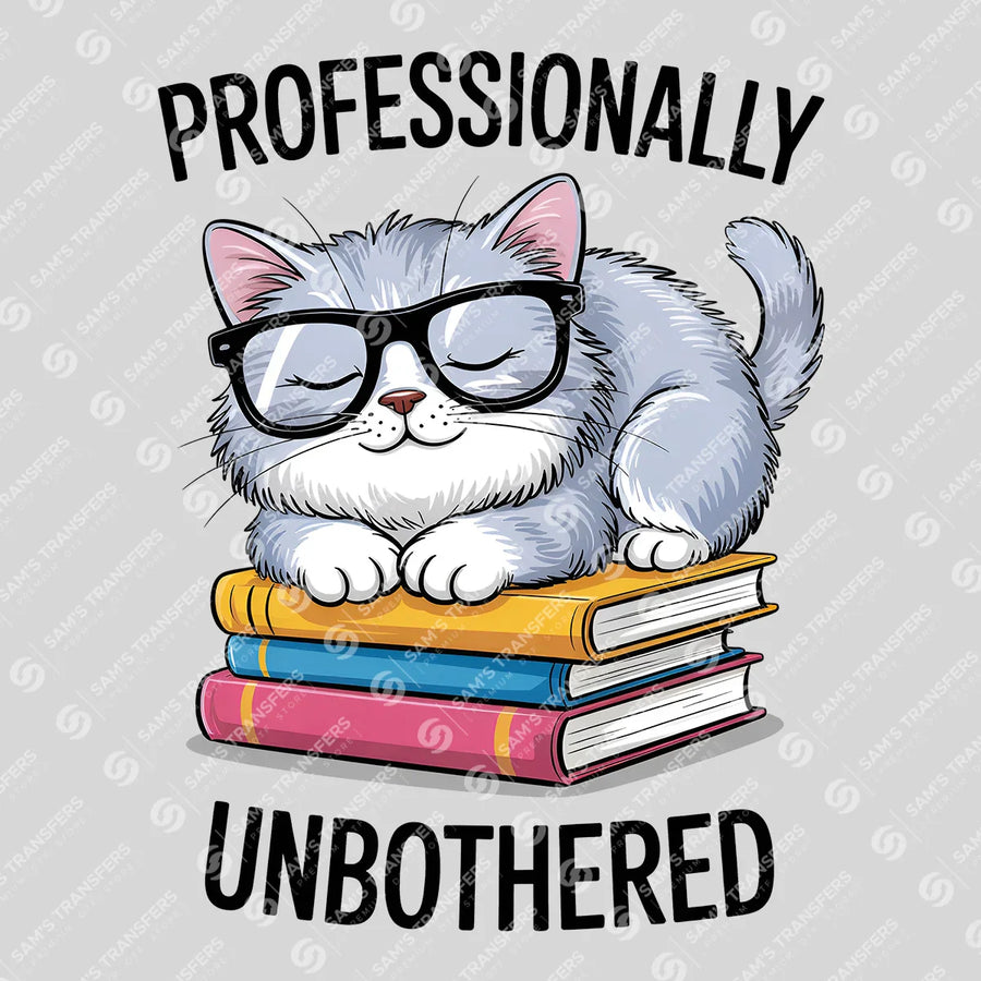 Professionally Unbothered Ready-to-Press DTF Transfer | SAT04103
