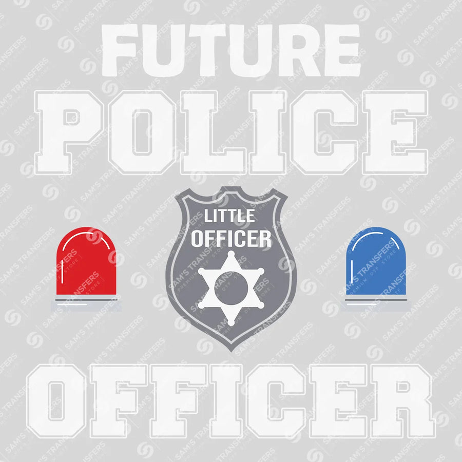 Future Police Officer Ready-to-Press DTF Transfer | SAT04135