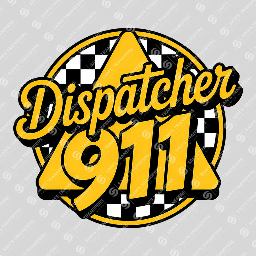 Dispatcher 911 Ready-to-Press DTF Transfer | SAT04170