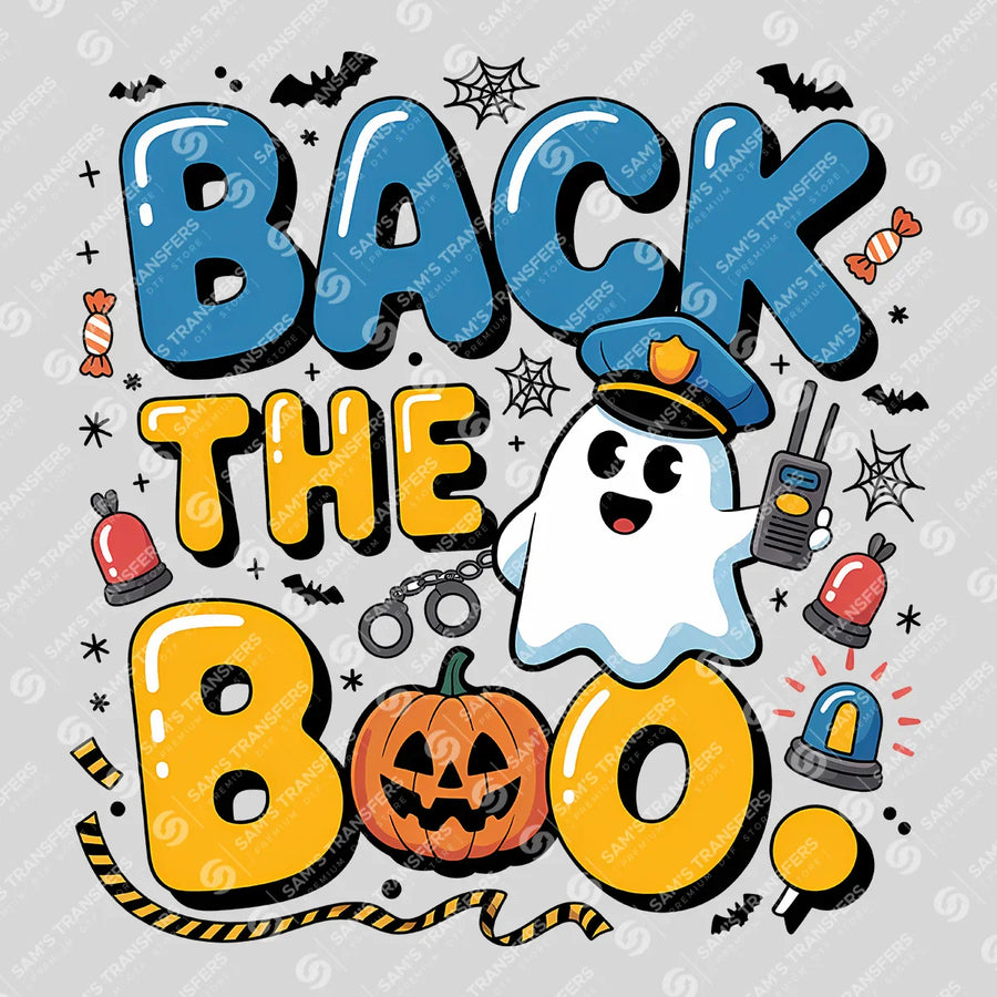 Back the Boo Ready-to-Press DTF Transfer | SAT04173