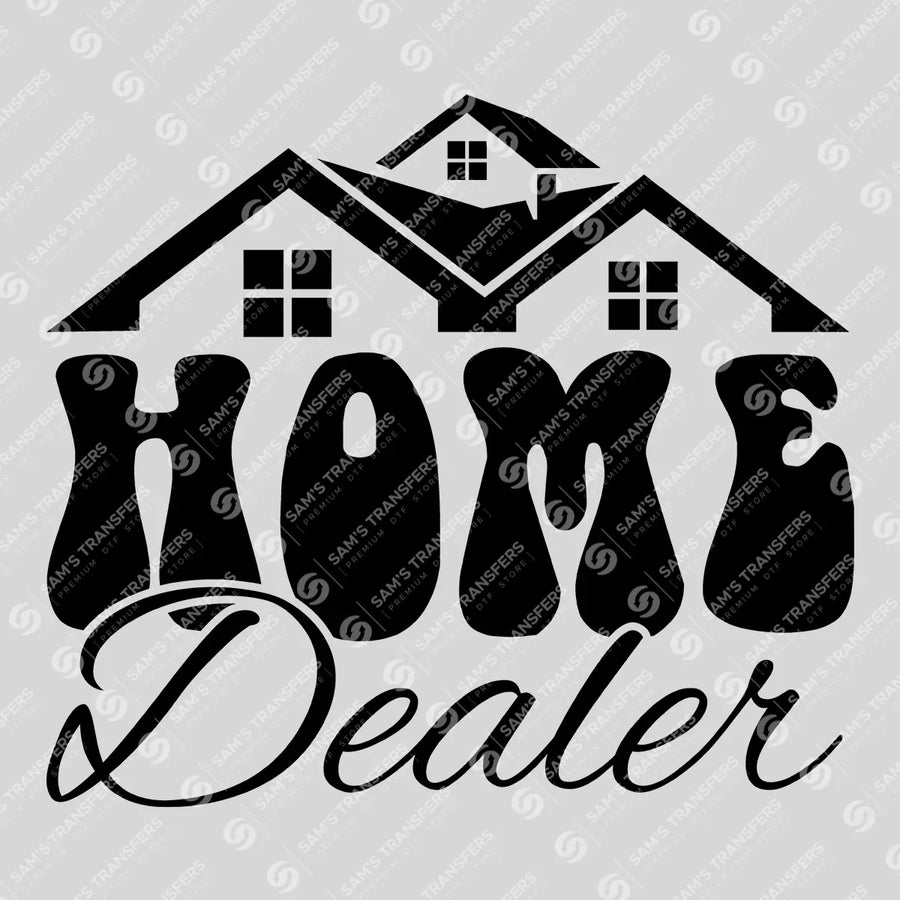 Home Dealer Groovy Ready-to-Press DTF Transfer | SAT04292