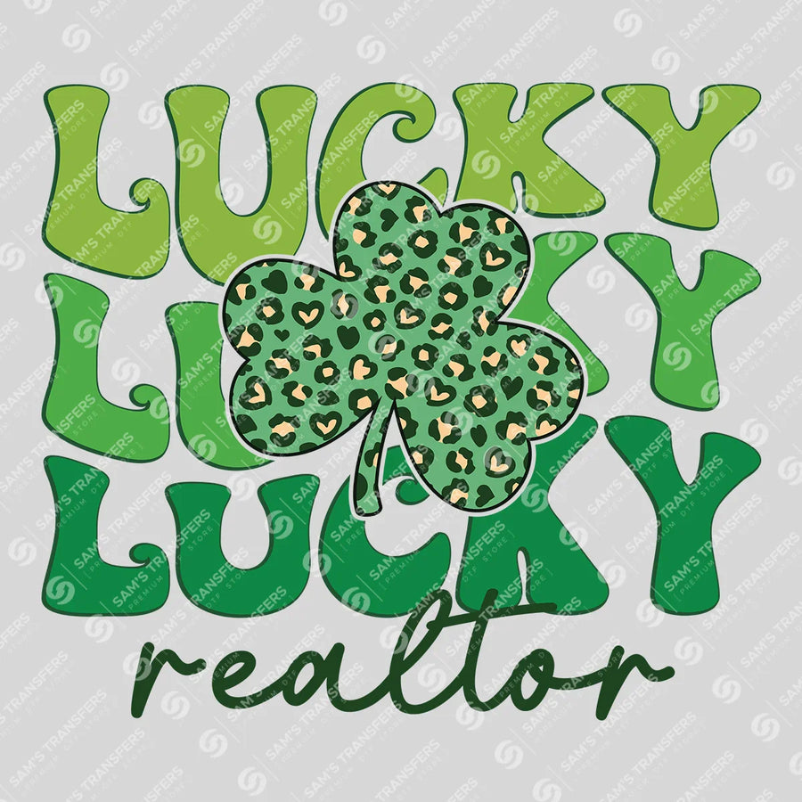 Lucky Realtor Ready-to-Press DTF Transfer | SAT04338