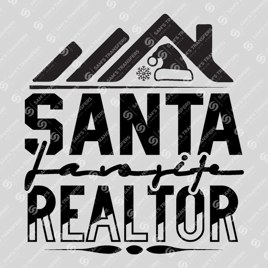 Santa Favorite Realtor Ready-to-Press DTF Transfer | SAT04392