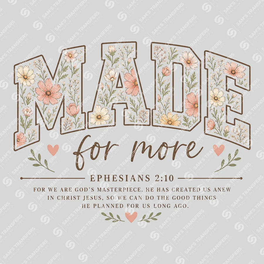Made for More Ready-to-Press DTF Transfer | SAT04732