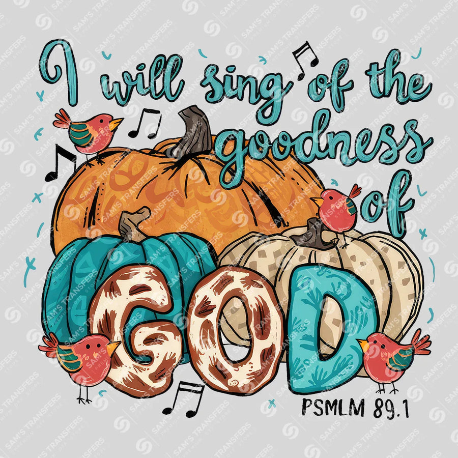 Goodness of God Ready-to-Press DTF Transfer | SAT04769