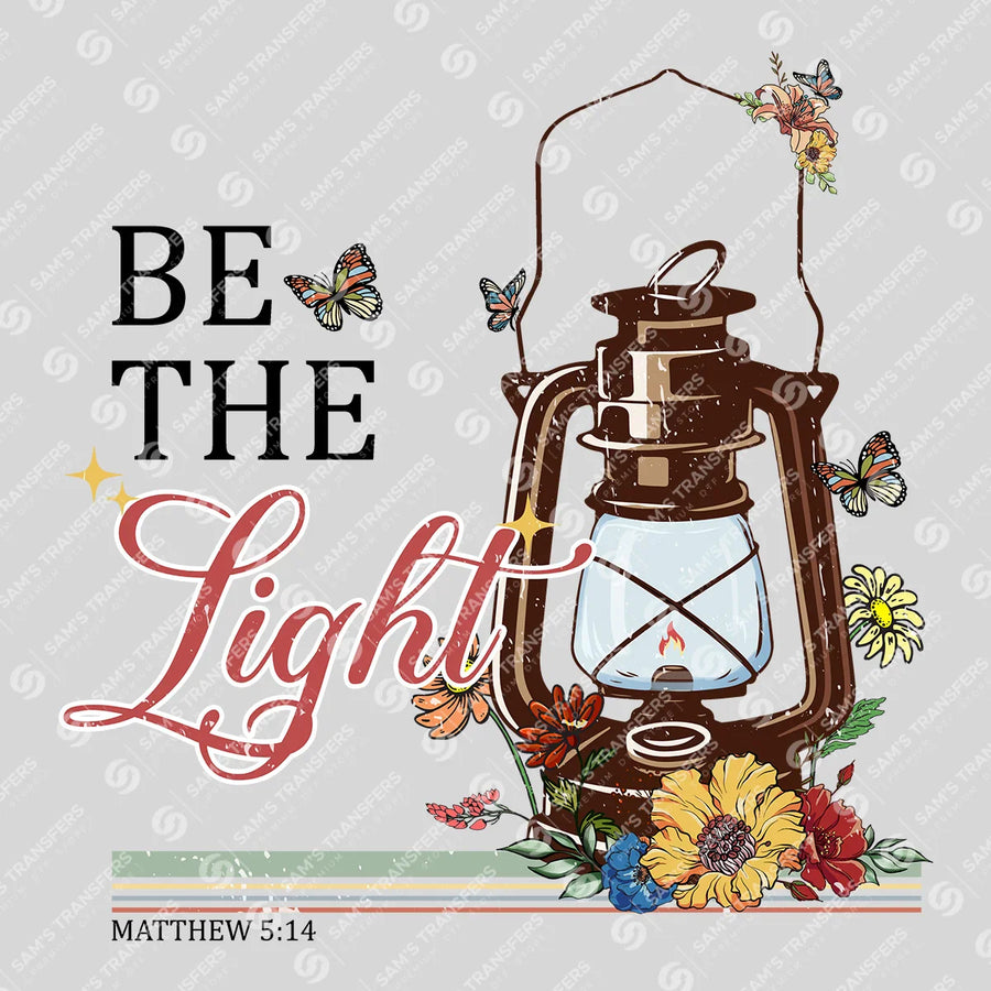 Be the Light Lantern Ready-to-Press DTF Transfer | SAT04782