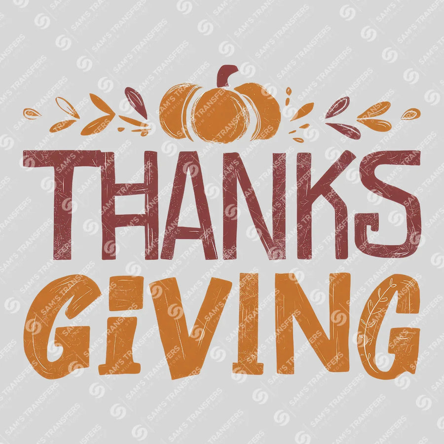 Thanksgiving Ready-to-Press DTF Transfer | SAT04825