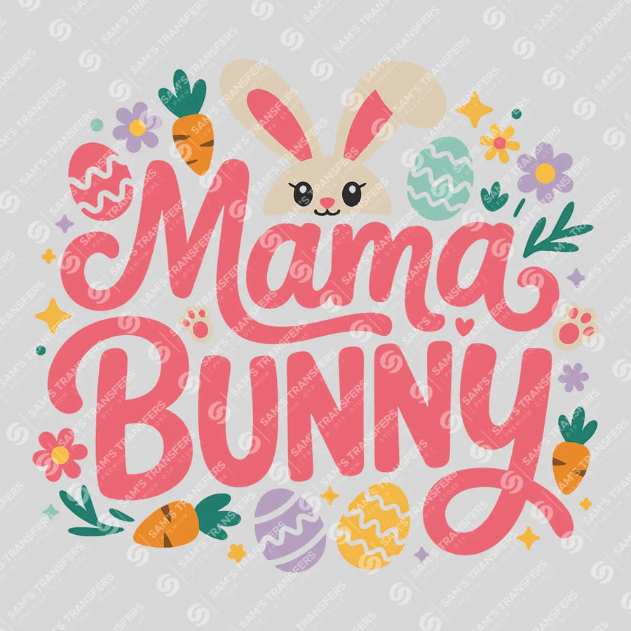 Mama Bunny Ready-to-Press DTF Transfer | SAT04833