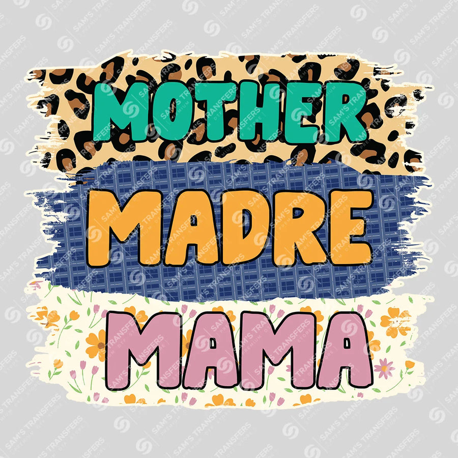 Mother Madre Mama Ready-to-Press DTF Transfer | SAT04844