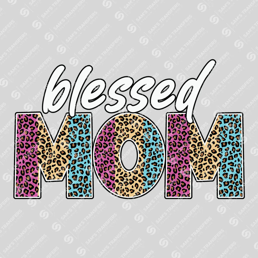 Blessed Mom Ready-to-Press DTF Transfer | SAT04847