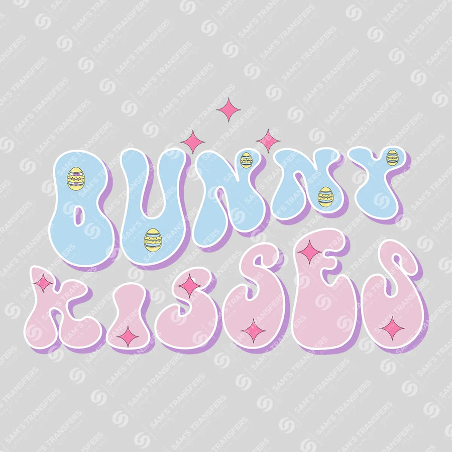 Bunny Kisses Ready-to-Press DTF Transfer | SAT04898