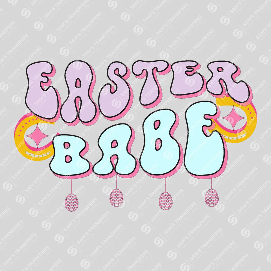Easter Babe Ready-to-Press DTF Transfer | SAT04903