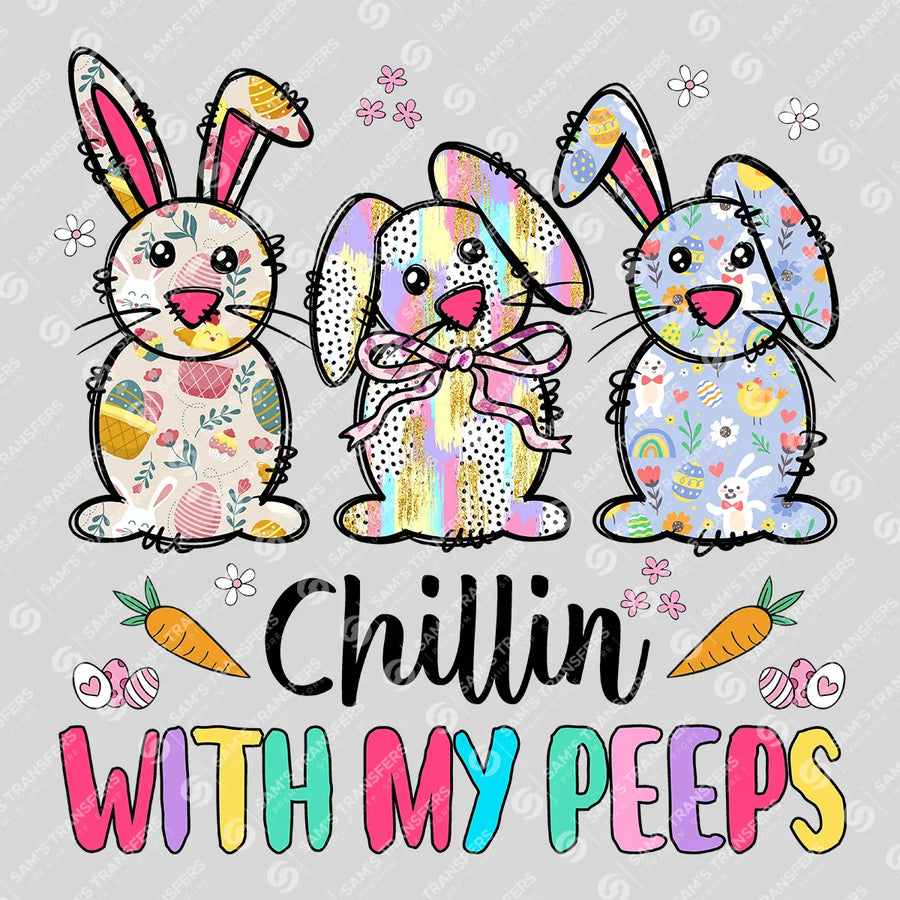 Chillin With My Peeps Ready-to-Press DTF Transfer | SAT04907