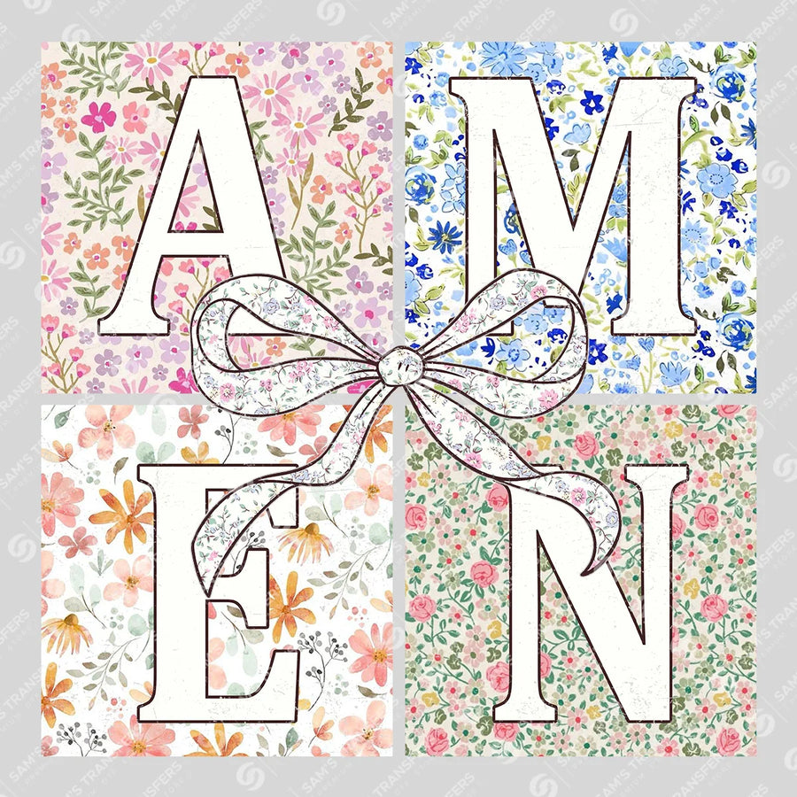 Amen Ready-to-Press DTF Transfer | SAT04908
